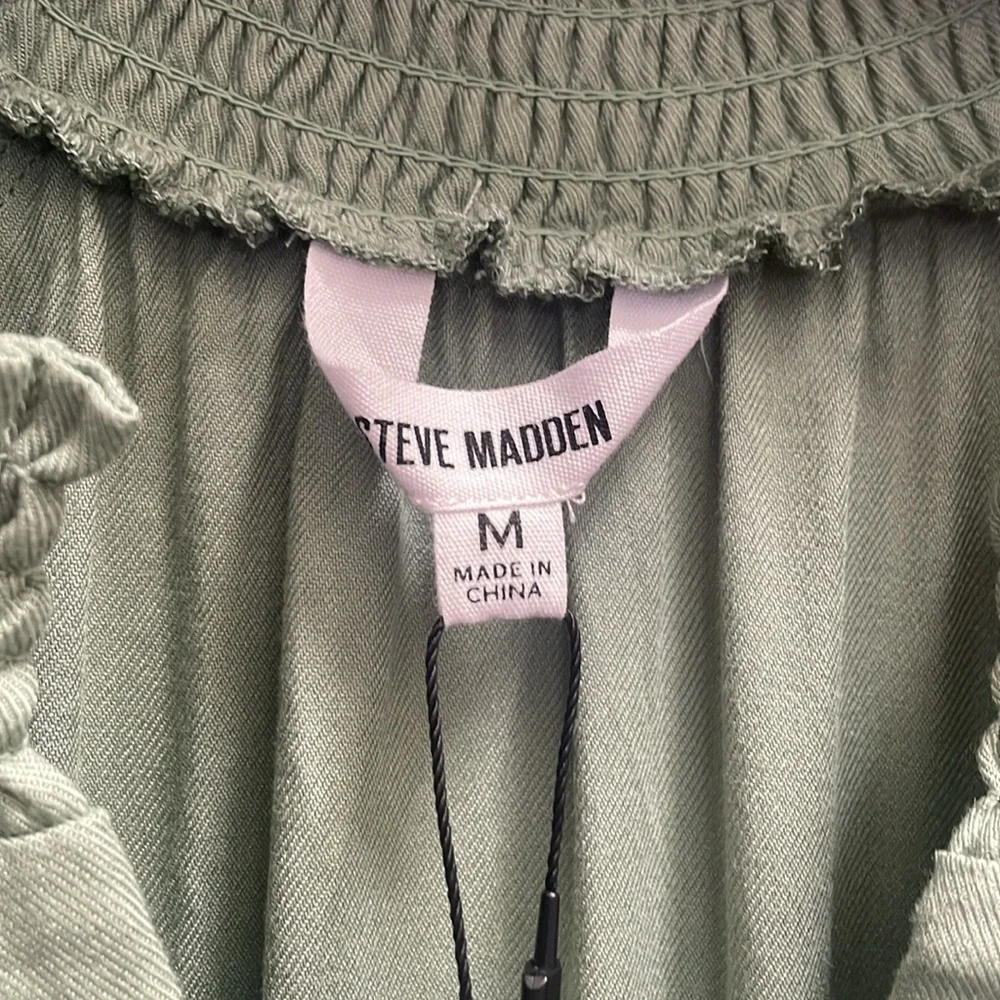 Steve Madden jumpsuit green BB Dakota NWT size medium
